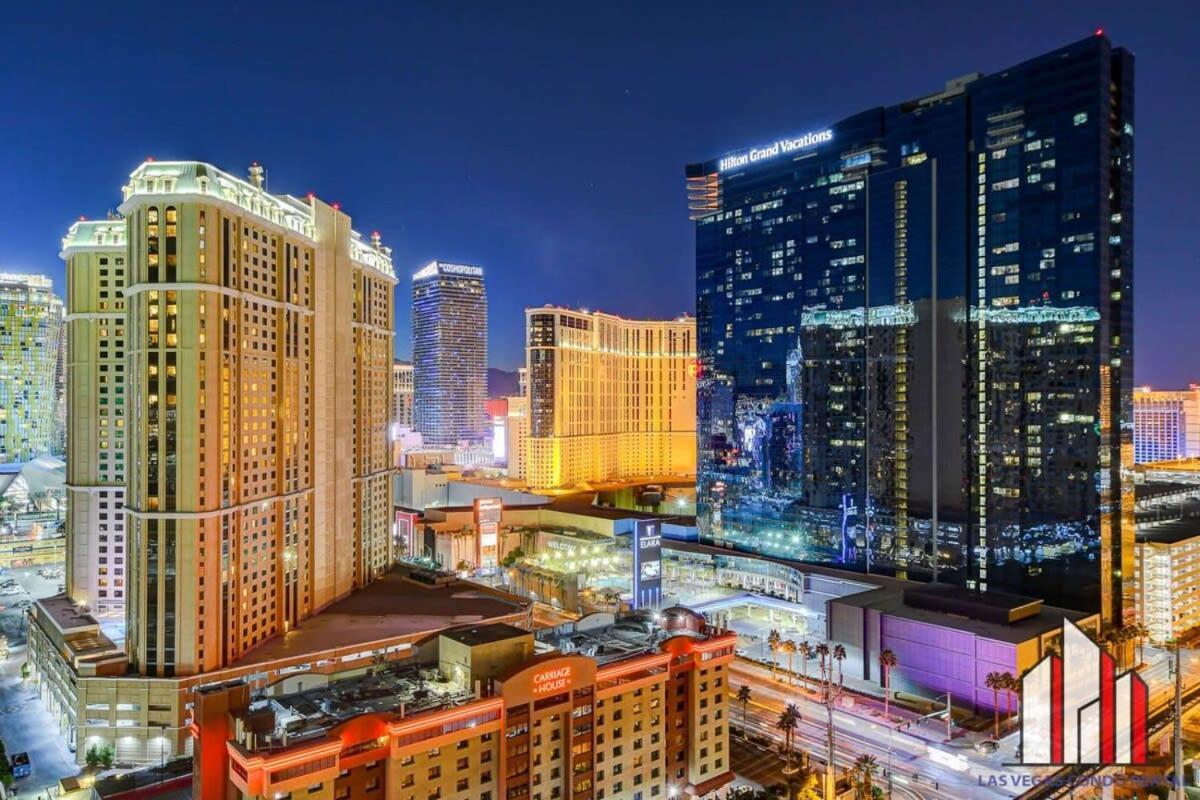 Mgm Signature-33-709 F1 Track & Strip View Balcony Las Vegas Exterior photo