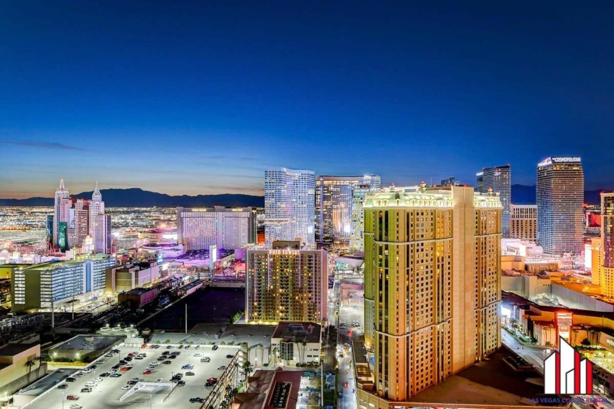 Mgm Signature-33-709 F1 Track & Strip View Balcony Las Vegas Exterior photo